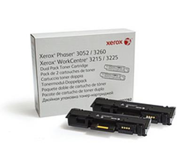 XEROX BLACK 2x3.0k do Phaser3052/3260 WC3215/3225 106R02782 dwupak - 229522 - zdjęcie